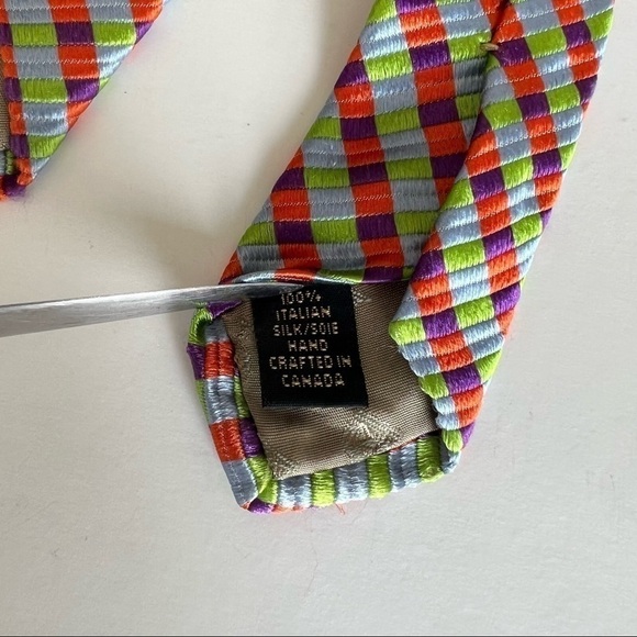 DION Collection Italian Silk Tie - Picture 5 of 7